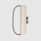 Dionysus super mini leather bag White leather