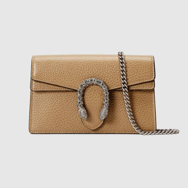 Dionysus super mini bag Cognac leather Hover Image