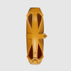 Jackie 1961 Mini Shoulder Bag Yellow Leather