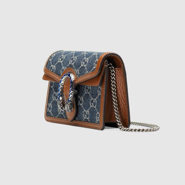 Dionysus super mini bag Dark blue Main Image