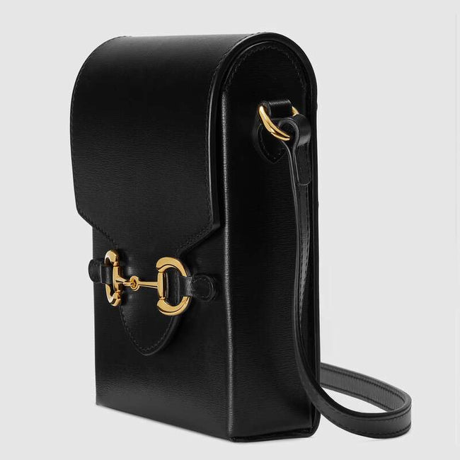 Gucci Horsebit 1955 mini bag Black leather Main Image
