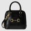 Gucci Horsebit 1955 mini top handle bag Black leather