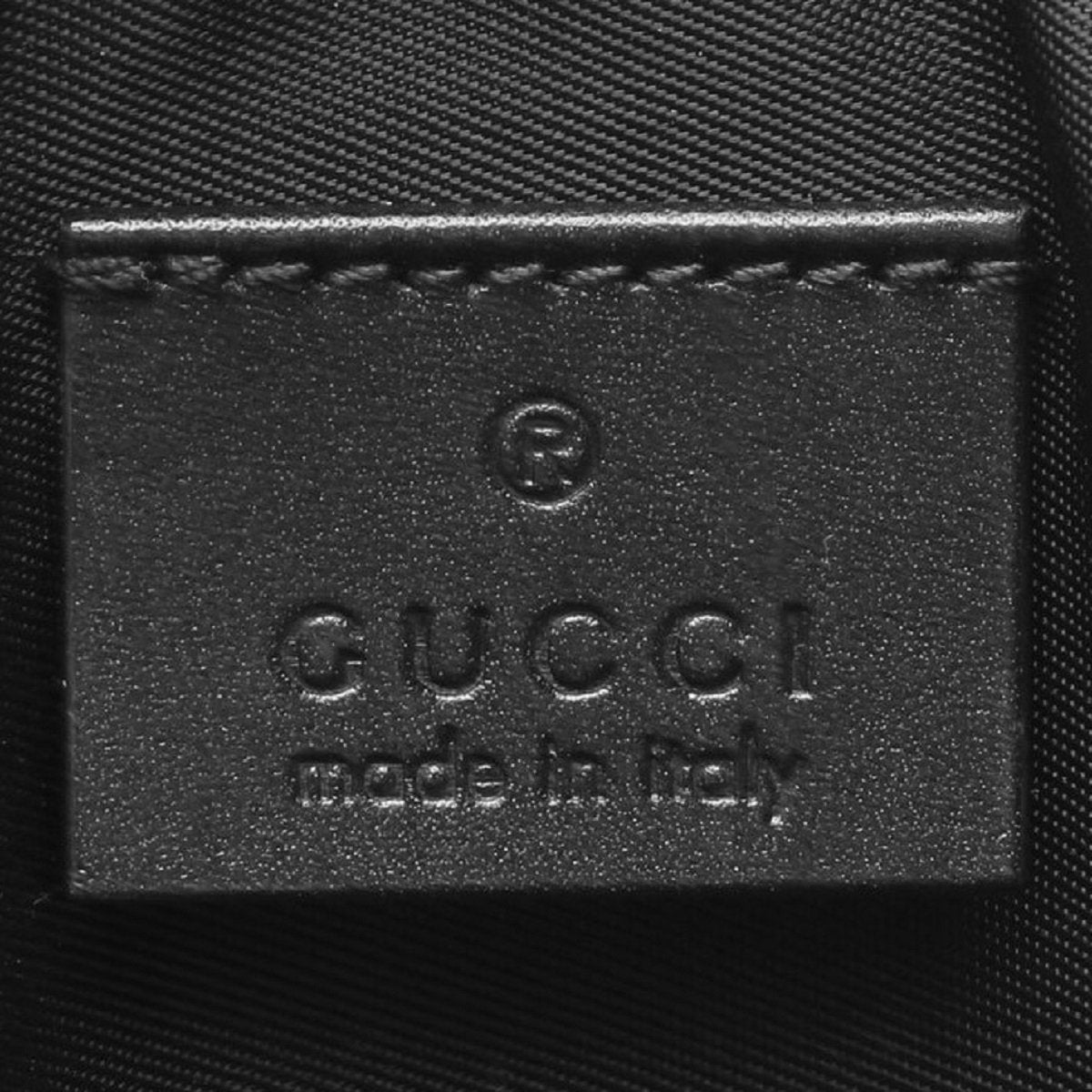 Gucci Techno Canvas Embroidered Butterfly Tech Case 473883