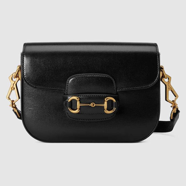 Gucci Horsebit 1955 mini bag Black leather Hover Image