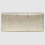 Broadway snakeskin clutch with Double G Silver snakeskin