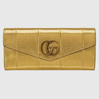 Broadway snakeskin clutch with Double G Gold snakeskin