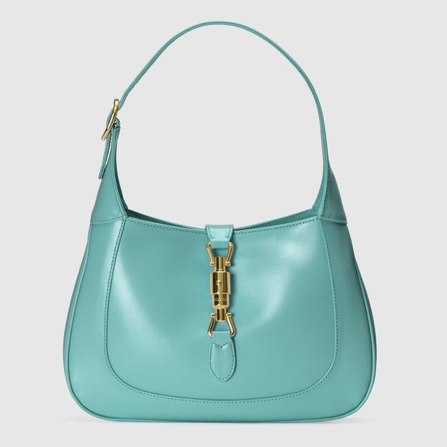 Jackie 1961 small shoulder bag Light blue leather Hover Image