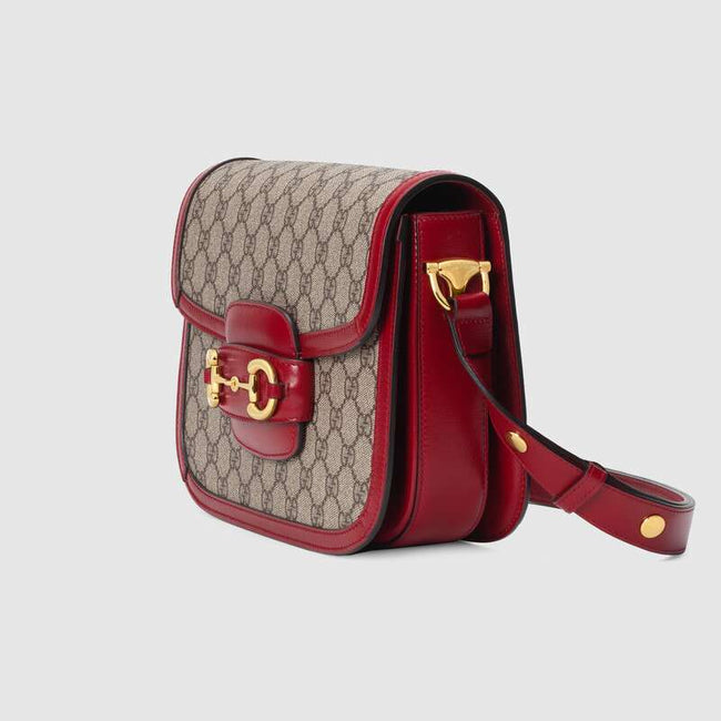 Gucci Horsebit 1955 shoulder bag Red leather Main Image