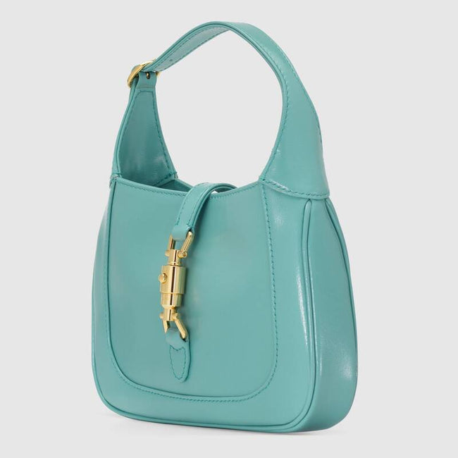 Jackie 1961 mini shoulder bag Light blue leather Main Image