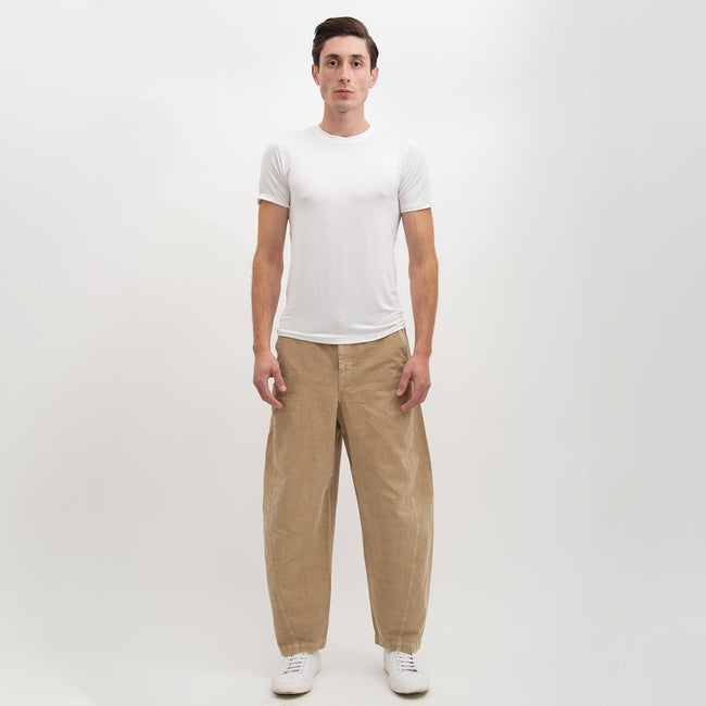 'THE SOFTEST TEE' MENS FITTED SHORT-SLEEVE WHITE Main Image