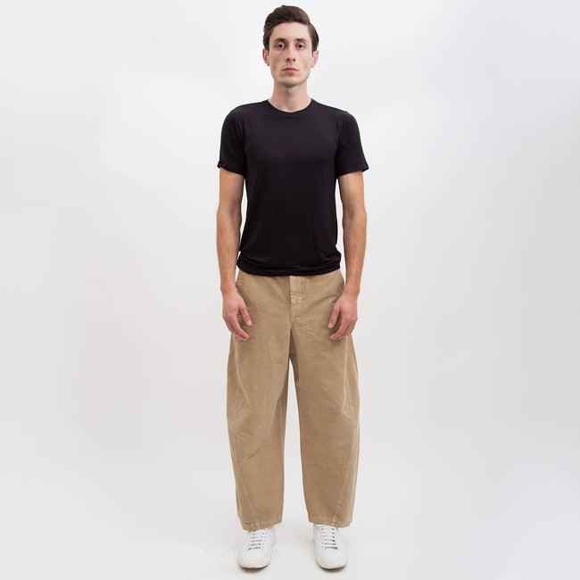 'THE SOFTEST TEE' MENS FITTED SHORT-SLEEVE BLACK Main Image