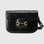 Gucci Horsebit 1955 Snakeskin Shoulder Bag Black Snakeskin