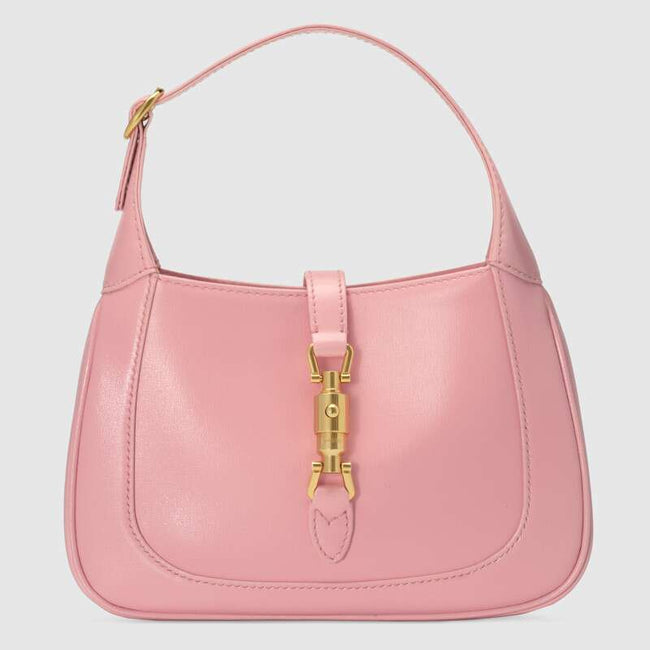 Jackie 1961 Mini Shoulder Bag Light Pink Leather Hover Image